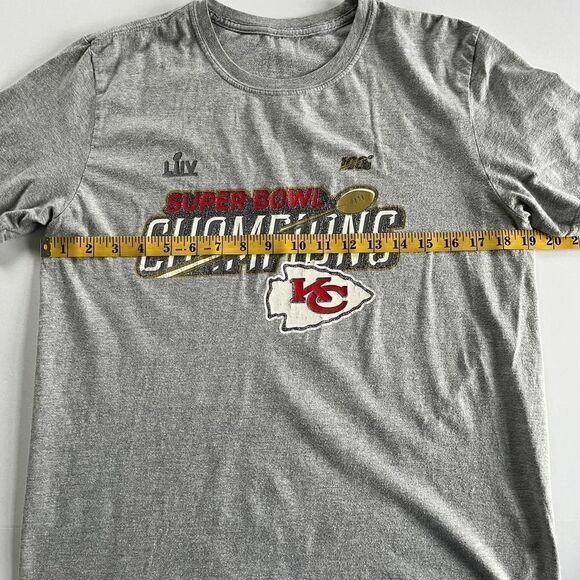 Fanatics Kansas City Chiefs Super Bowl Champions Tee Shirt Men's Medium - Picture 3 of 8